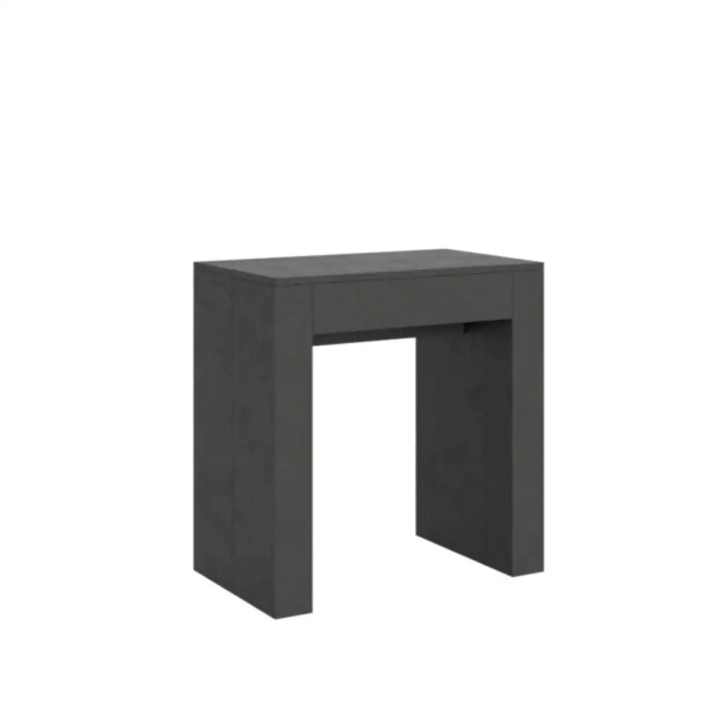 Consolle allungabile 78x47/299 cm Allin noce allunghe interne