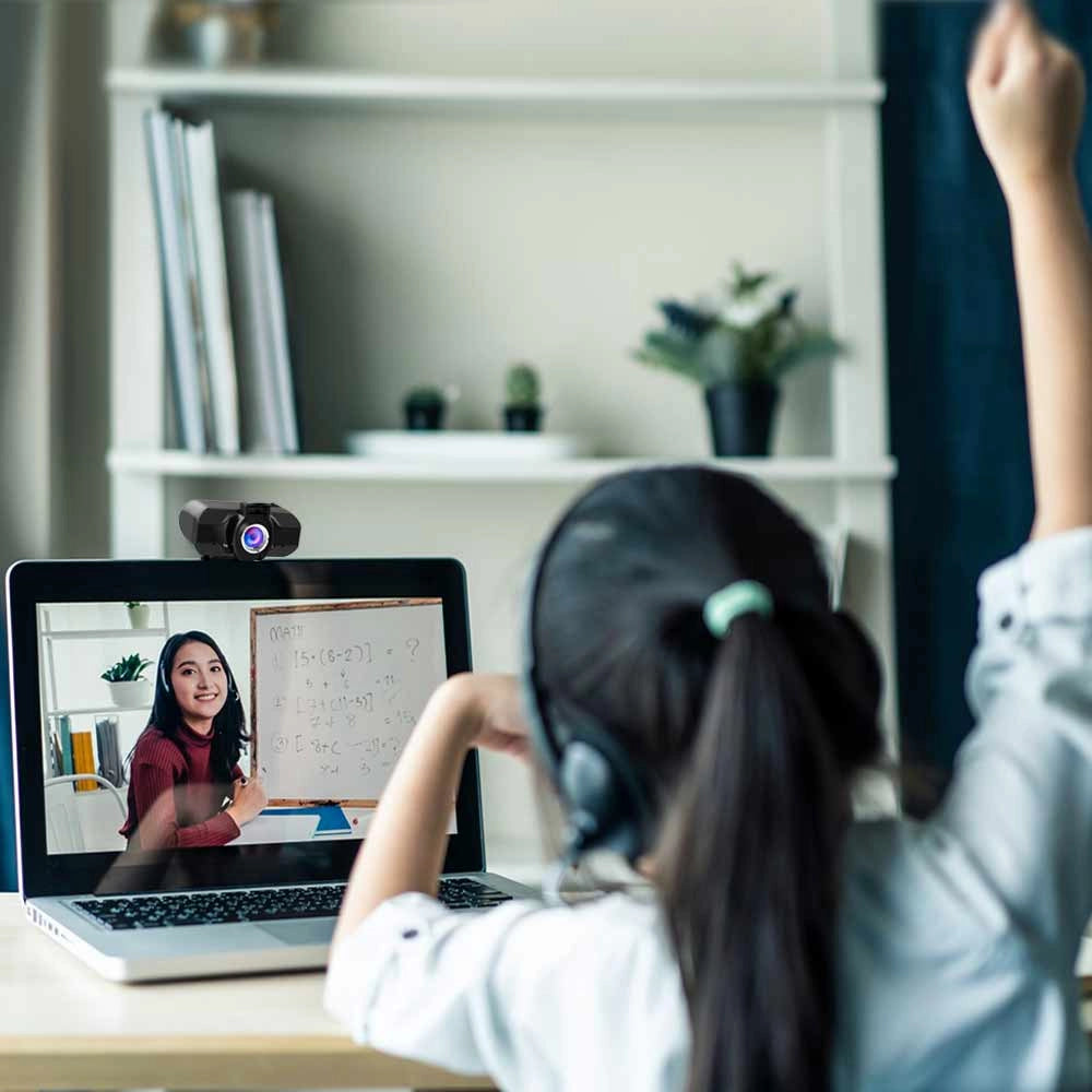 Webcam PC Full HD 1080p con Microfono Integrato