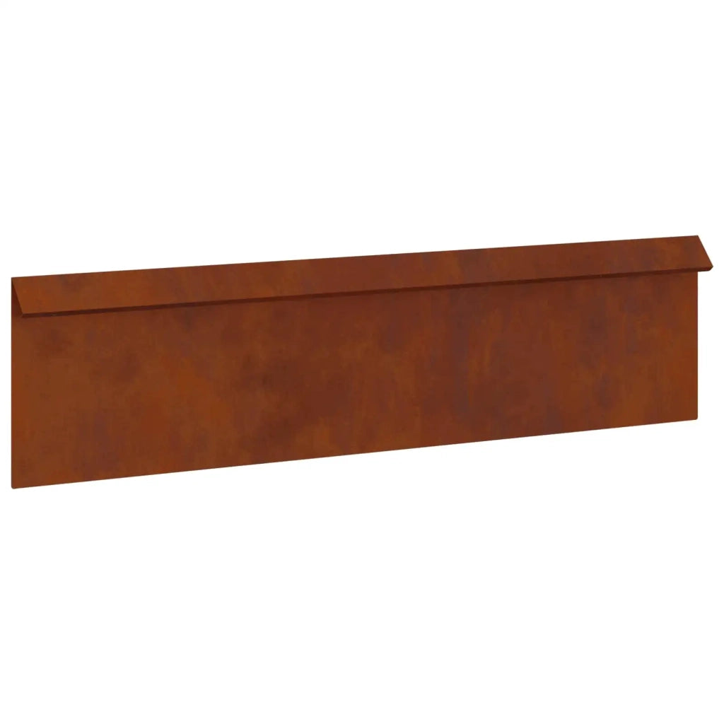 Recinto per lumache Ruggine 100 x 3,5 x 25 cm CFW7480381