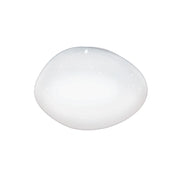 Plafoniera Contemporanea Sileras Led Acciaio Bianco D45Cm