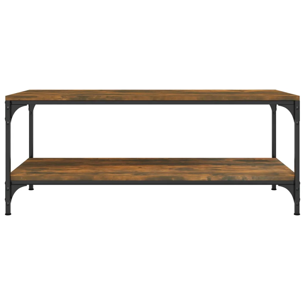 Tavolino da salotto | Tavolino da caff¨¨ | Tavolino da Soggiorno Rovere Fumo 100x50x40 cm Legno Multistrato