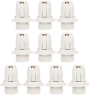 Supporto Lampada E14 - 10 Pezzi - Sostenibile e Compatibile - Bianco