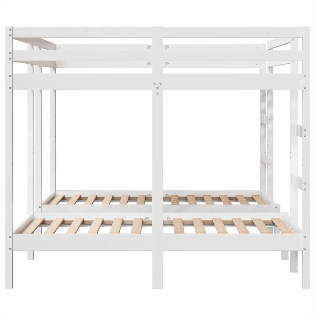 Giroletto Castello Triplo Bianco 160x200/80x160cm Massello Pino