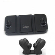 Trade Shop - Base Di Ricarica Doppia Stand Per Controller Joystick Play Station Ps4 Dual Dock -