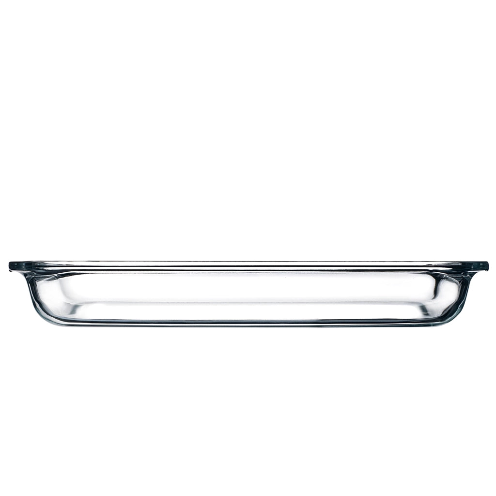 KADAX Casseruola rettangolare in vetro da 3 litri, adatta al forno (39x23 cm)
