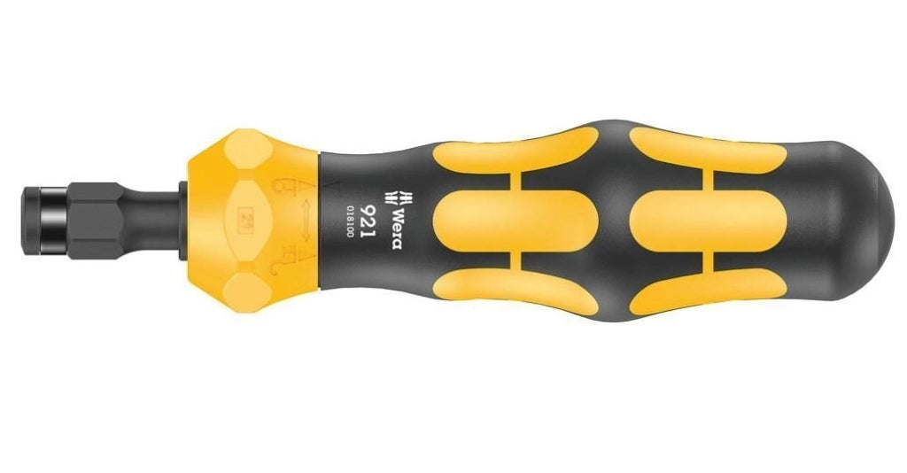 Wera 05018100001 Serie 900 Martello avvitatore con funzione a urto fino a 25 Nm e lama passante colore Nero
