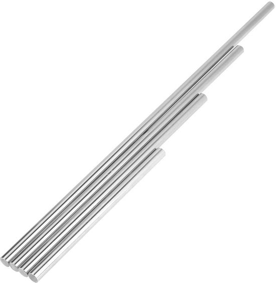 Maniglia Rotonda 500 Mm - Acciaio Inossidabile - Binario Lineare - Asse Ottico - Resistente Corrosione - Superficie Liscia - Maniglione Guidato