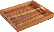 Dienblad in stile rustico - multifunzionale - 1 pezzo - legno di acacia