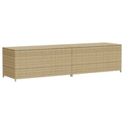 Contenitore da Giardino Beige Misto 469L in Polyrattan CFW3591407
