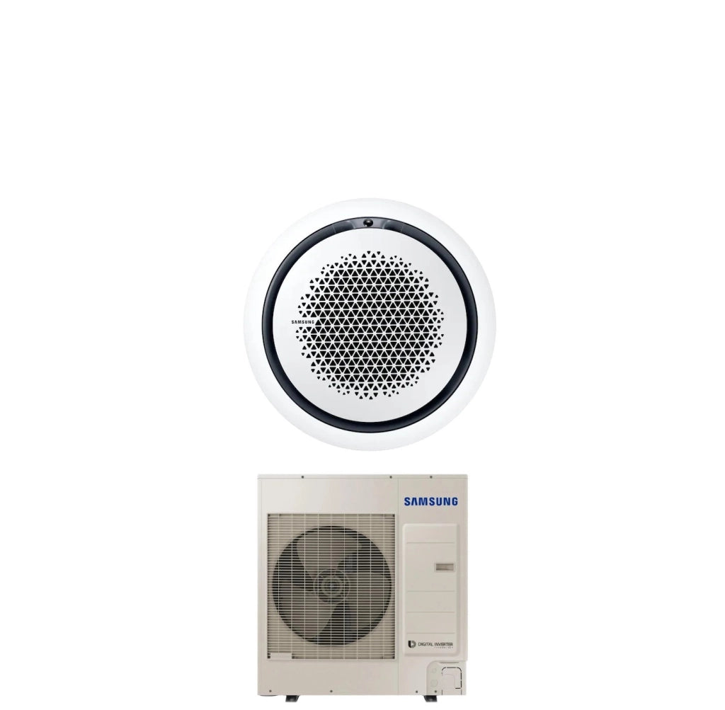 Climatizzatore Condizionatore Samsung Inverter Cassetta 360° 48000 Btu AC140RN4PKG/EU Monofase R-32 Wi-Fi Optional Vari Pannelli Disponibili