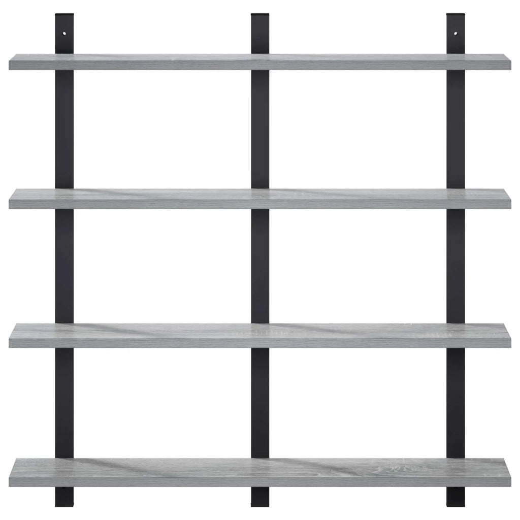 Scaffale da parete Sonoma grigio 79.5 x 13.5 x 80 cm 8020380