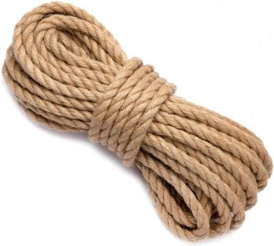 Tessuto di juta - Cordone decorativo di juta 10 mm / 30 m