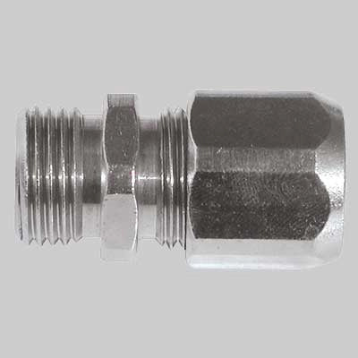 ADATTATORE PER TUBO FLESSIBILE  1/2  Ø 9÷13     MADE IN ITALY