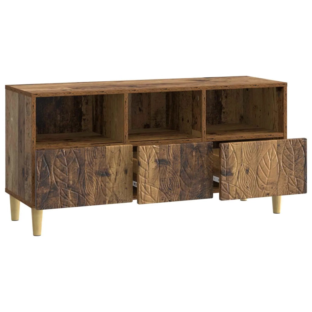 Mobile TV 102 x 34,5 x 50 cm Legno antico Legno ingegnerizzato 895143