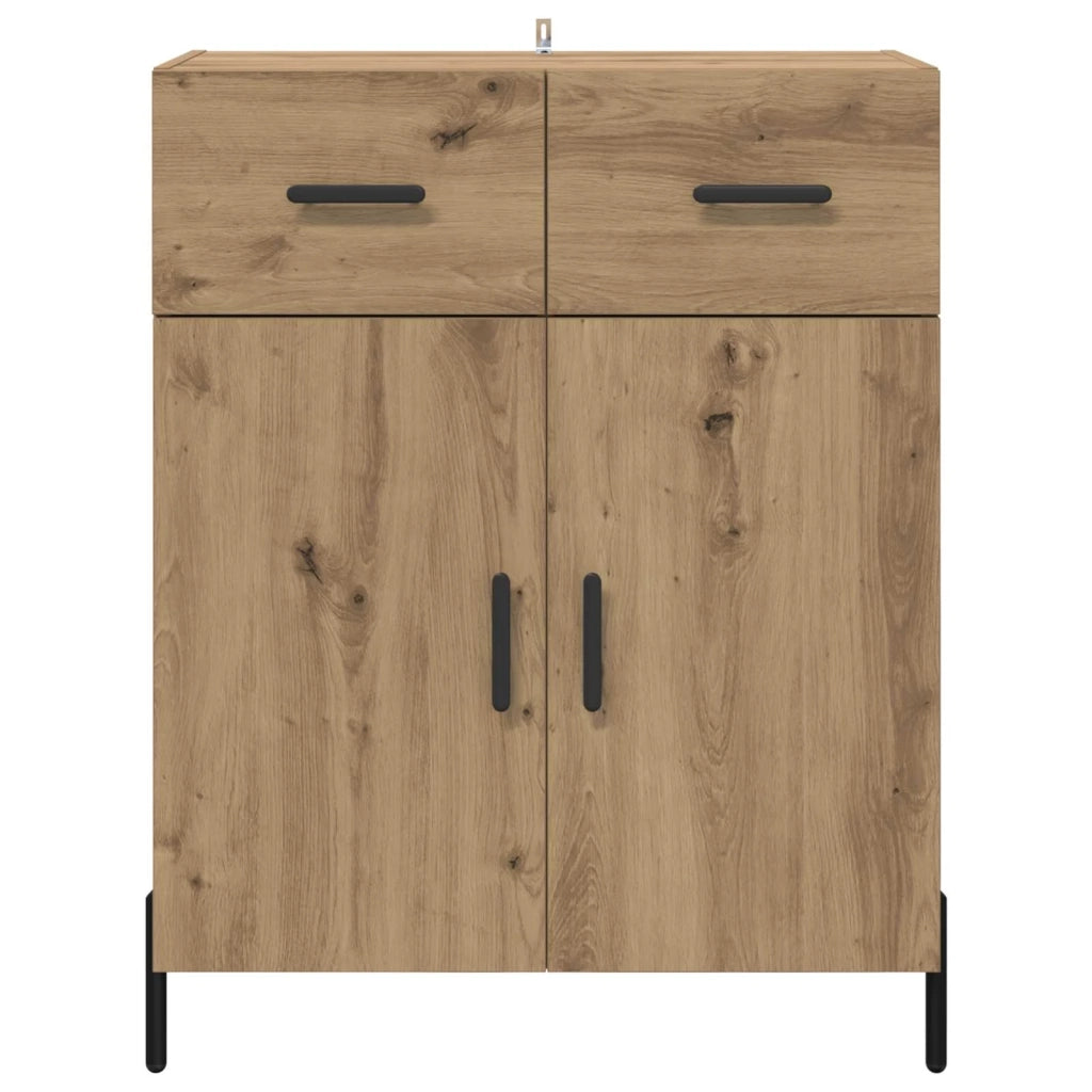 Credenza Rovere artigianale 69,5 x 34 x 90 cm Legno multistrato 882291