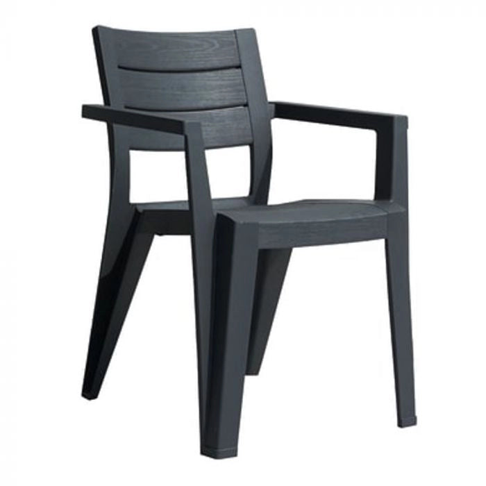 Keter SEDIA JULIE 61,5X58,5XH79CM GRAFITE
