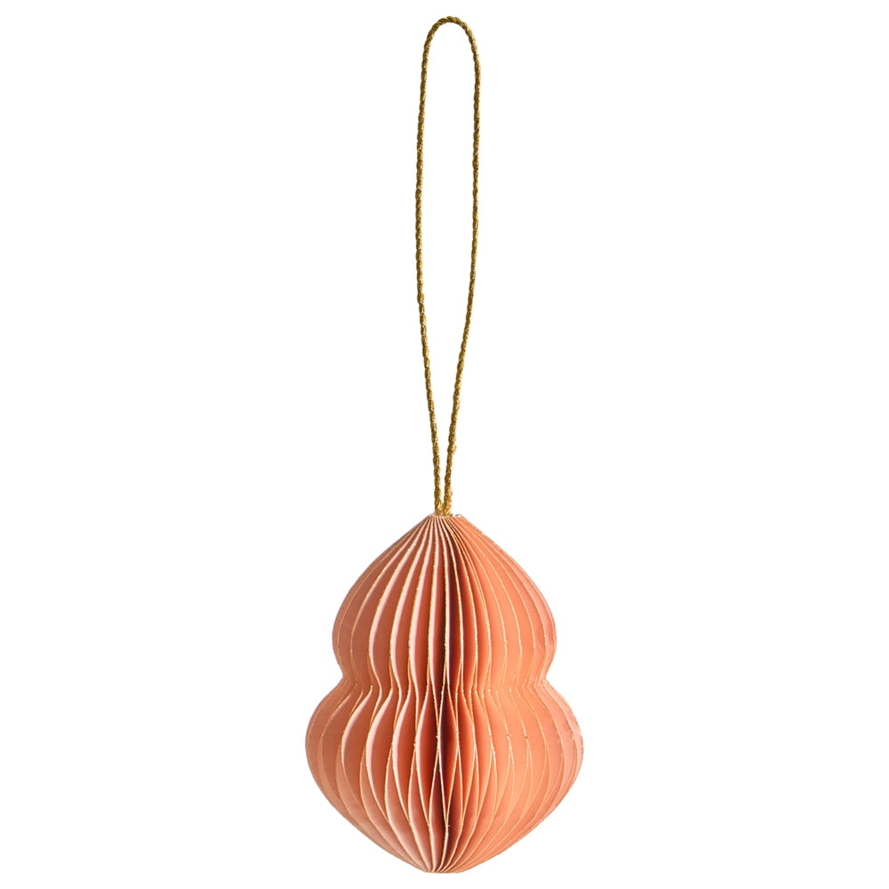 Set di 20 palline natalizie multicolori in carta a nido d'ape da appendere Decorazioni 3D per Natale