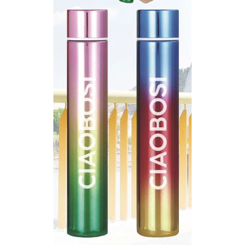 Trade Shop - Bottiglia Borraccia Termica Acciaio Thermos 280ml Porta Vivande Colorato Tx-8260 -
