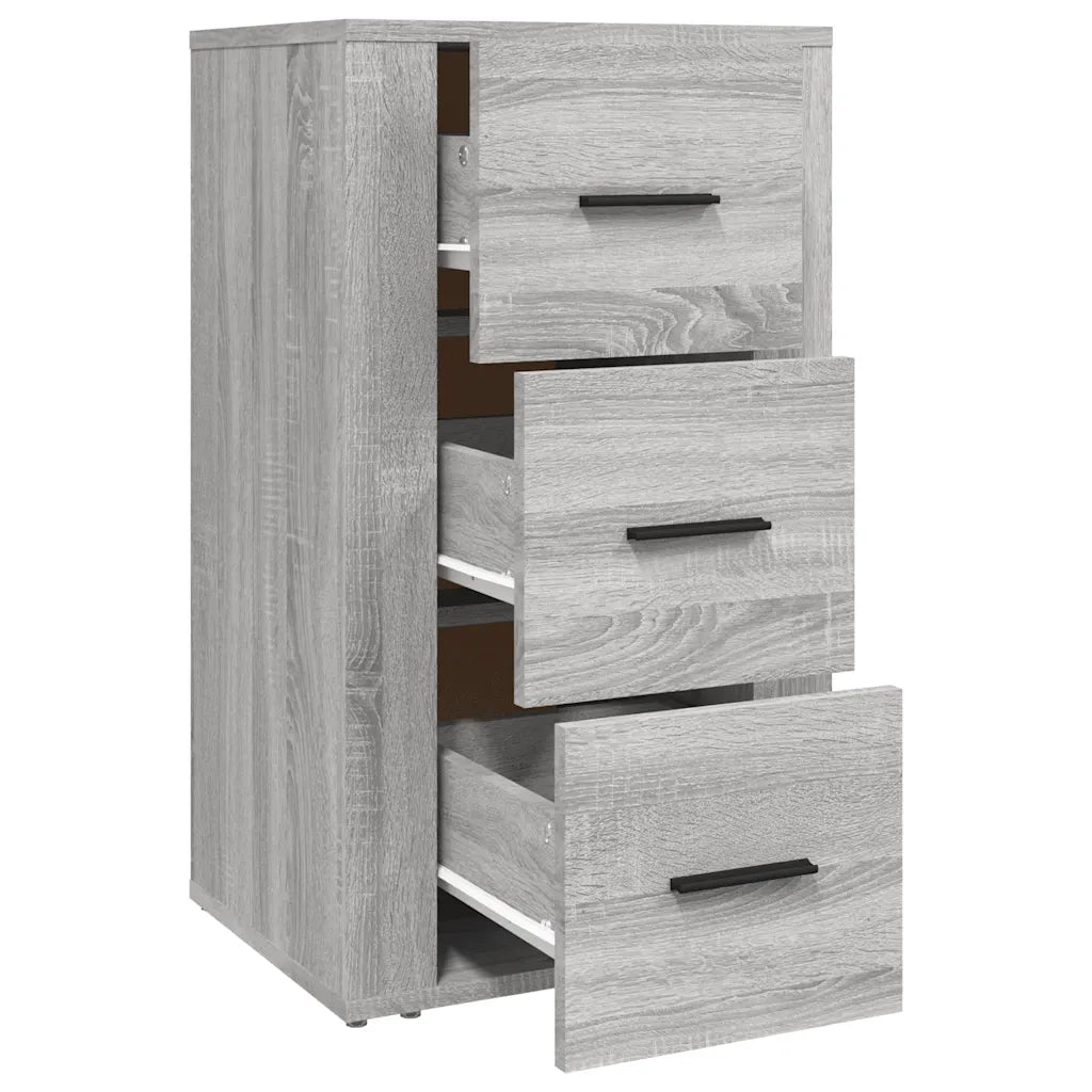 Credenza Grigio Sonoma 40x33x70 cm in Legno Multistrato cod mxl 26102