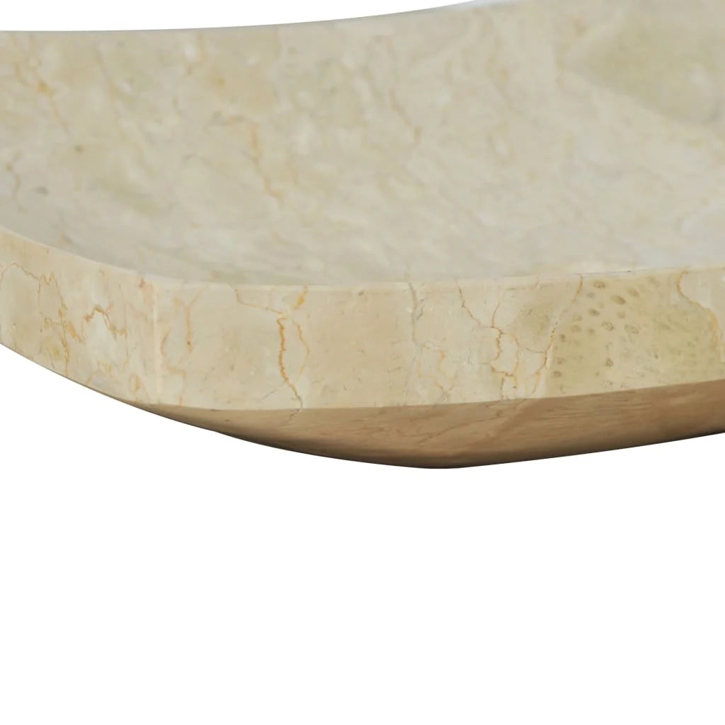 Lavabo da bagno 50 x 35 cm marmo crema 02_0002549