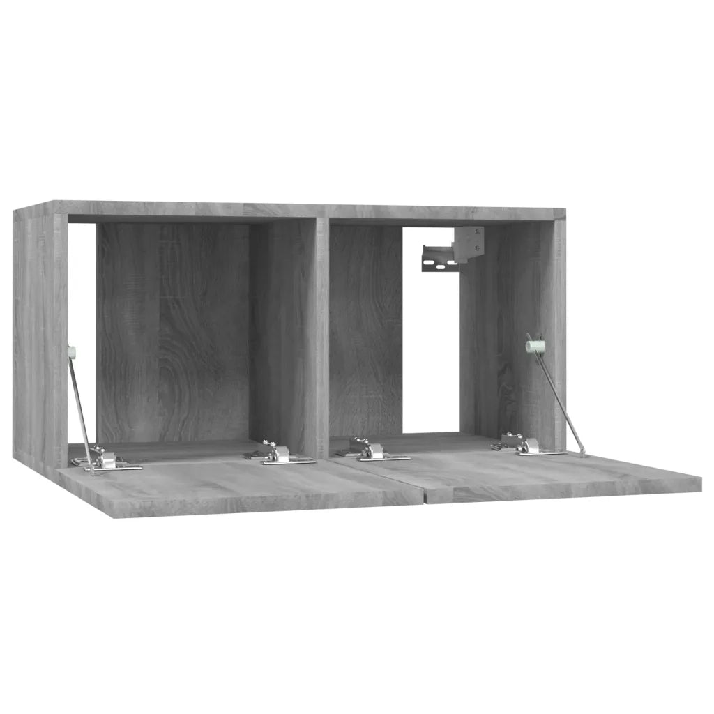Mobile TV Pensile Grigio Sonoma 60x30x30cm in Legno Multistrato 815870