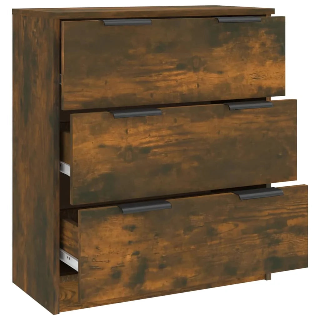 Buffet credenza cassettiera armadio mobile contenitore organizer per cucina soggiorno salotto 60 x 30 x 70 cm legno ingegnerizzato marrone 02_0030957