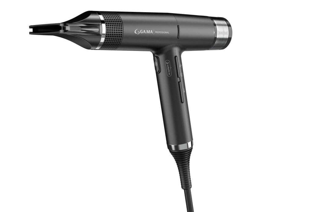 Ga.ma PH6065.BK iQ1 Perfetto Asciugacapelli 1600W Motore Brushless 110000 rpm Oxy-Active 3 velocita' 4 temperature colore Nero