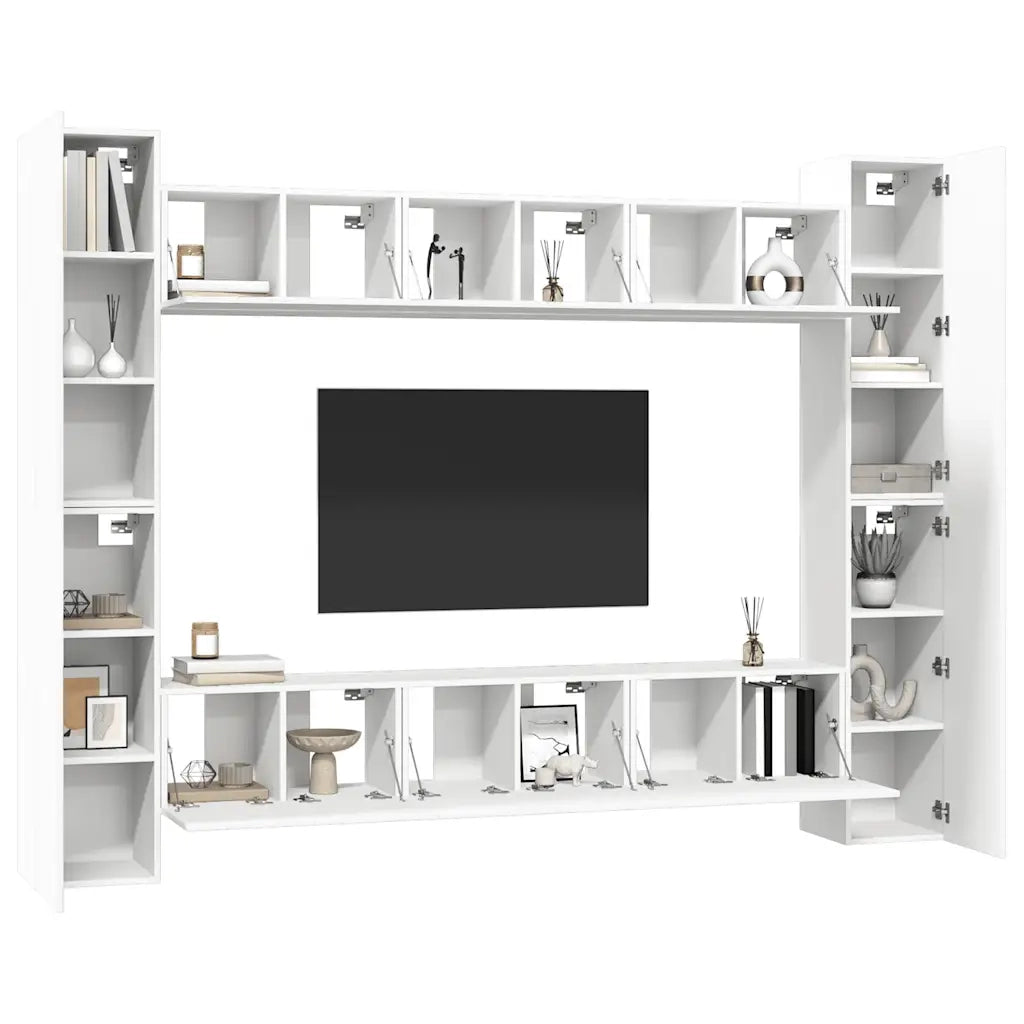 Set Mobile TV 10 pz Bianco in Truciolato cod mxl 35523