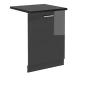 Vicco Coperchio per lavastoviglie Antracite lucido 60 cm , PL Antracite