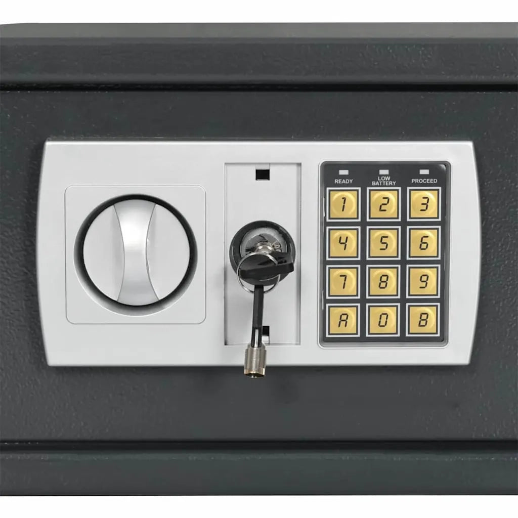 Cassetta di sicurezza digitale Grigio scuro 42 x 37 x 20 cm CFW5831545