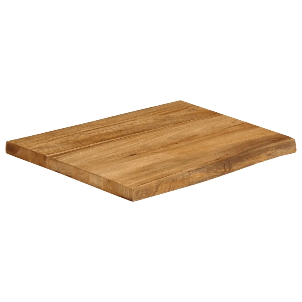 vidaXL Piano per Tavolo 40x40x3,8cm Bordi Vivi in Legno Massello Mango