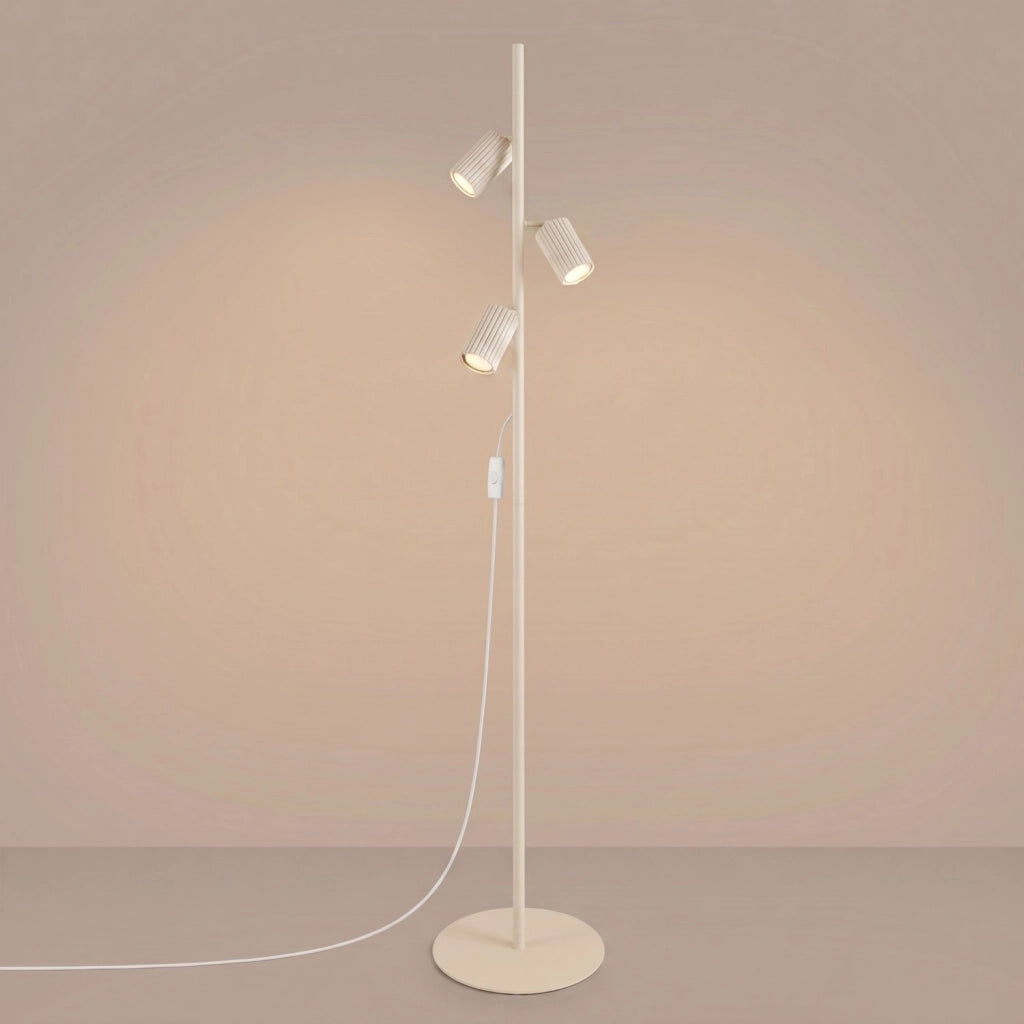 Lampada da terra KARBON 3 beige