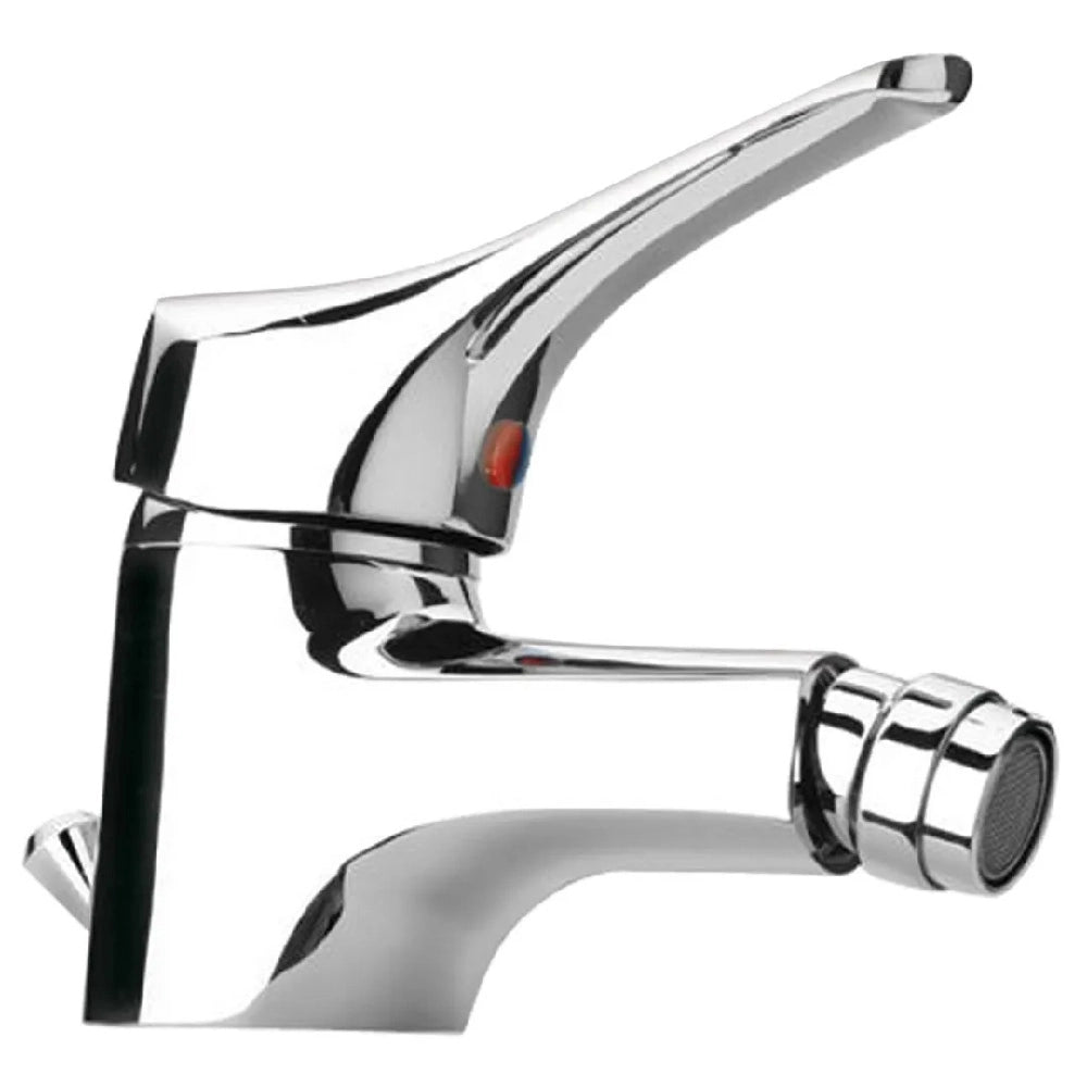 Miscelatore bidet cromato bagno rubinetto cartuccia piletta flessibile serie sei