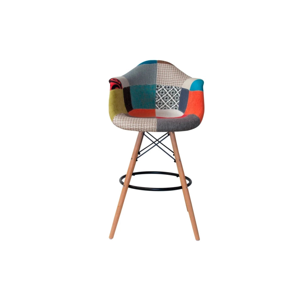 LÚZETE - SILLON TABURETE TOWER PATCHWORK