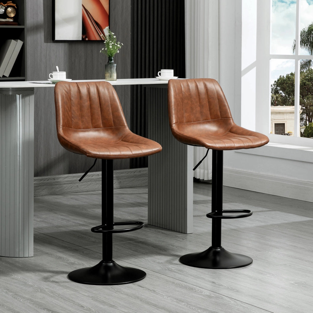 Sgabelli da bar retr¨° ¨C Minimal ¨C 2 pezzi, 43x49.5x111 cm
