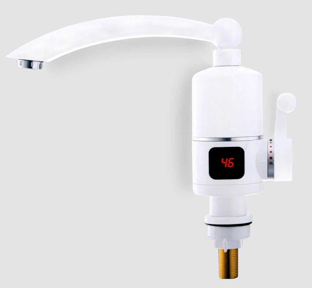 Rubinetto miscelatore elettrico caldaia acqua calda con display RX-010