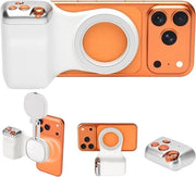 Grip Magnetico per Telefono – Manico Selfie – Blocco Senza Fili – Adatto per iPhone & Android – Kit di Creazione per Foto & Video