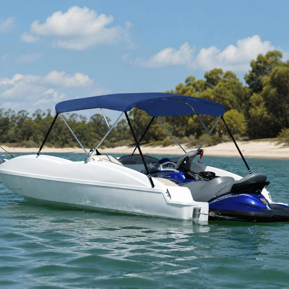 3-Bow Bimini Top Blue 183x180x137 Cm