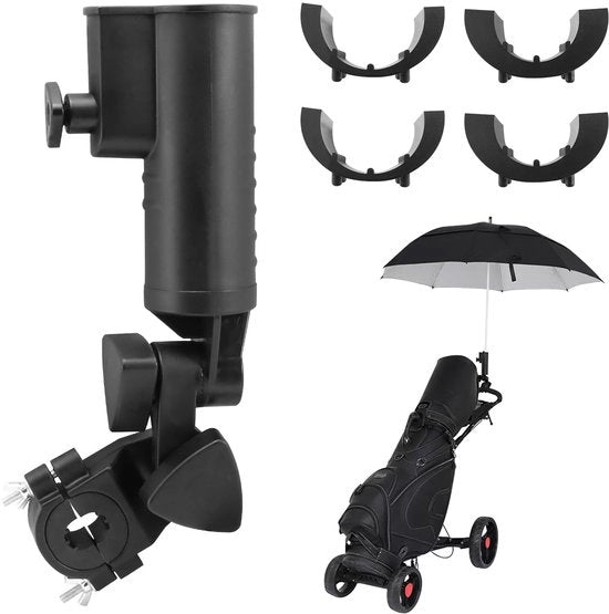 Sostegno per ombrelli regolabile - Standard di sostegno per ombrelli - Alloggiamento universale - Imbottitura leggera - Durata nel tempo - Facile da montare