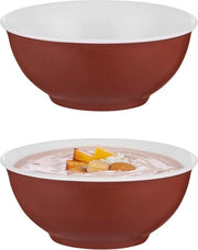 Set da tavola 2 in 1 - piatto grande 12 cm per snack di colazione - piatto per insalata - piatti per snack - set di piatti per muesli e snack - set di ciotole per snack e muesli con coperchio