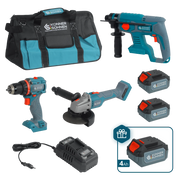 Set Master Senza Fili Kit 3-in-1 KS RHAGD 20V SET 3 PLUS