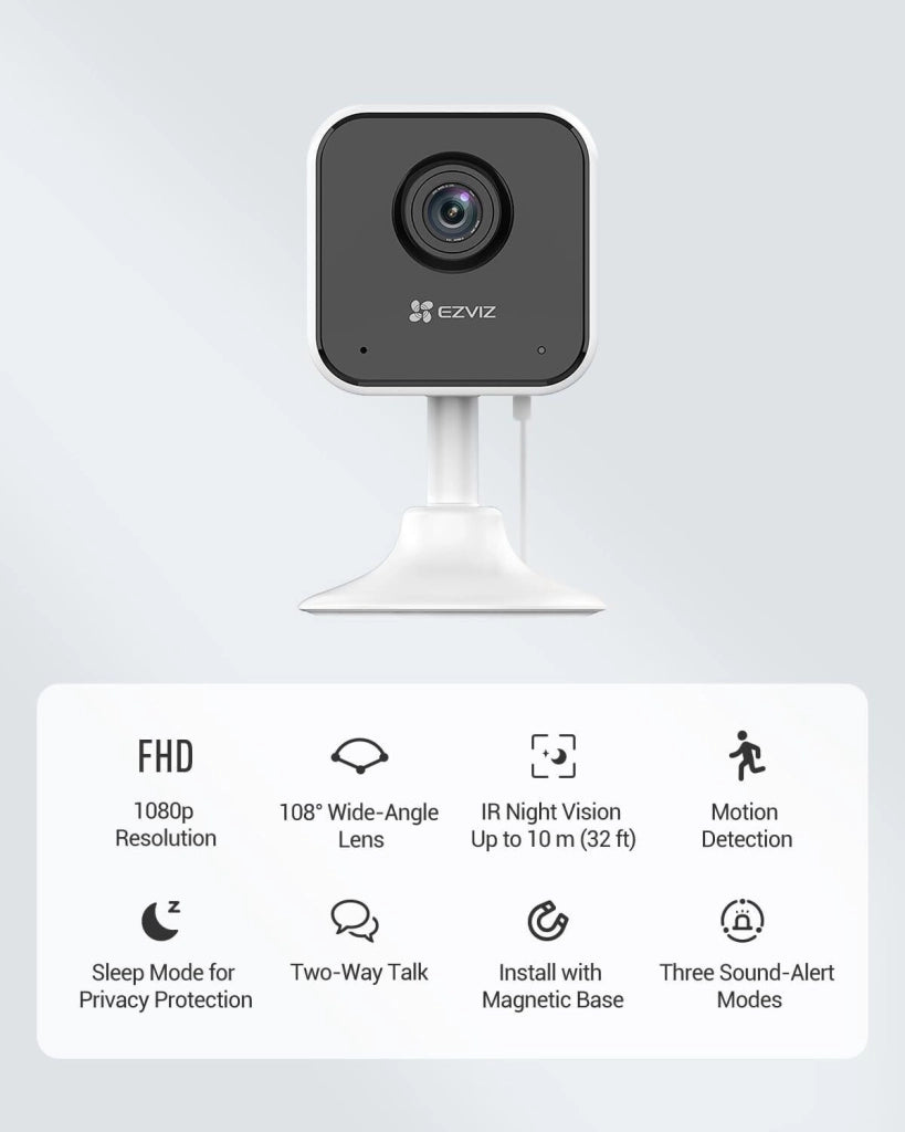 EZVIZ H1c Scatola Telecamera di sicurezza IP Interno 1920 x 1080 Pixel Soffitto/Parete/scrivania