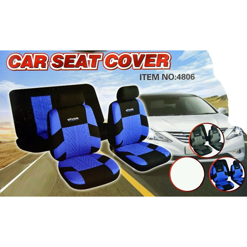 Trade Shop - Coprisedili Auto Universali Copri Sedili Anteriori Posteriore Poggiatesta 4806 -