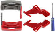 Accessori per aspirapolvere Dyson V7 V8 V10 V11 V15 - Interruttore pulsante rosso/grigio Interruttore slot sostituzione set con chiave a serramanico