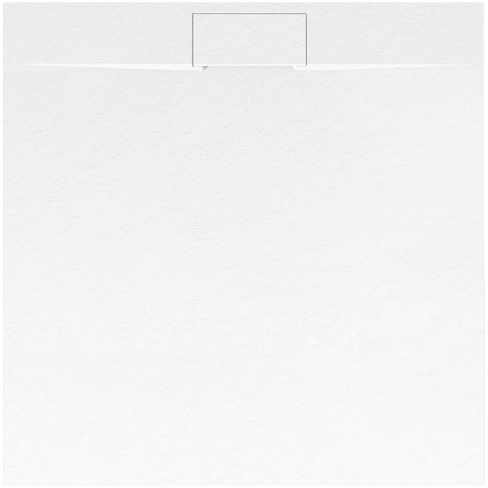 Piatto Doccia Bazalt White 90x90
