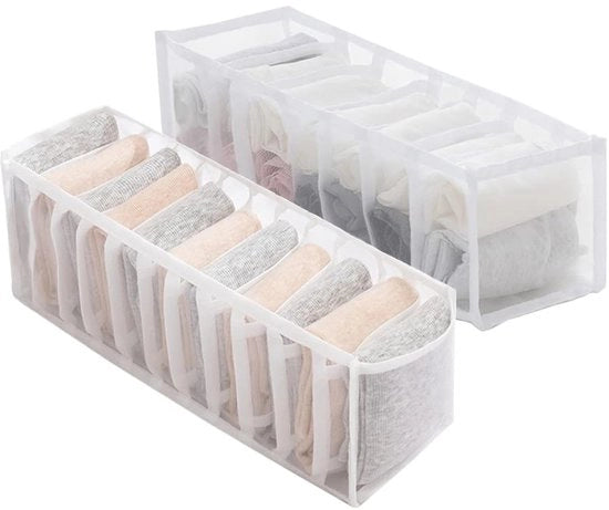 Organizzatore per armadio, sistema di distribuzione delle ante, organizzatore per abbigliamento, sistema di organizzazione delle ante, organizzatore pieghevole per pantaloni, camicie e biancheria intima in doppia confezione