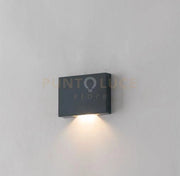 APPLIQUE-SEGNAPASSI LED STEPLIGHT ANTRACITE 1W 95LM 4000K IP65 7X1,15X5CM