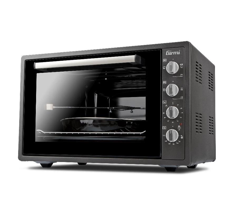 Forno Elettrico Ventilato + Girarrosto Capacità 58 Litri FE58 Girmi