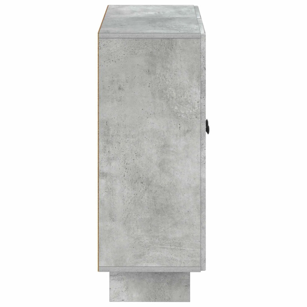 Mobiletto da Bagno EDE Grigio Cemento 59,5 x 31 x 80 cm 895958