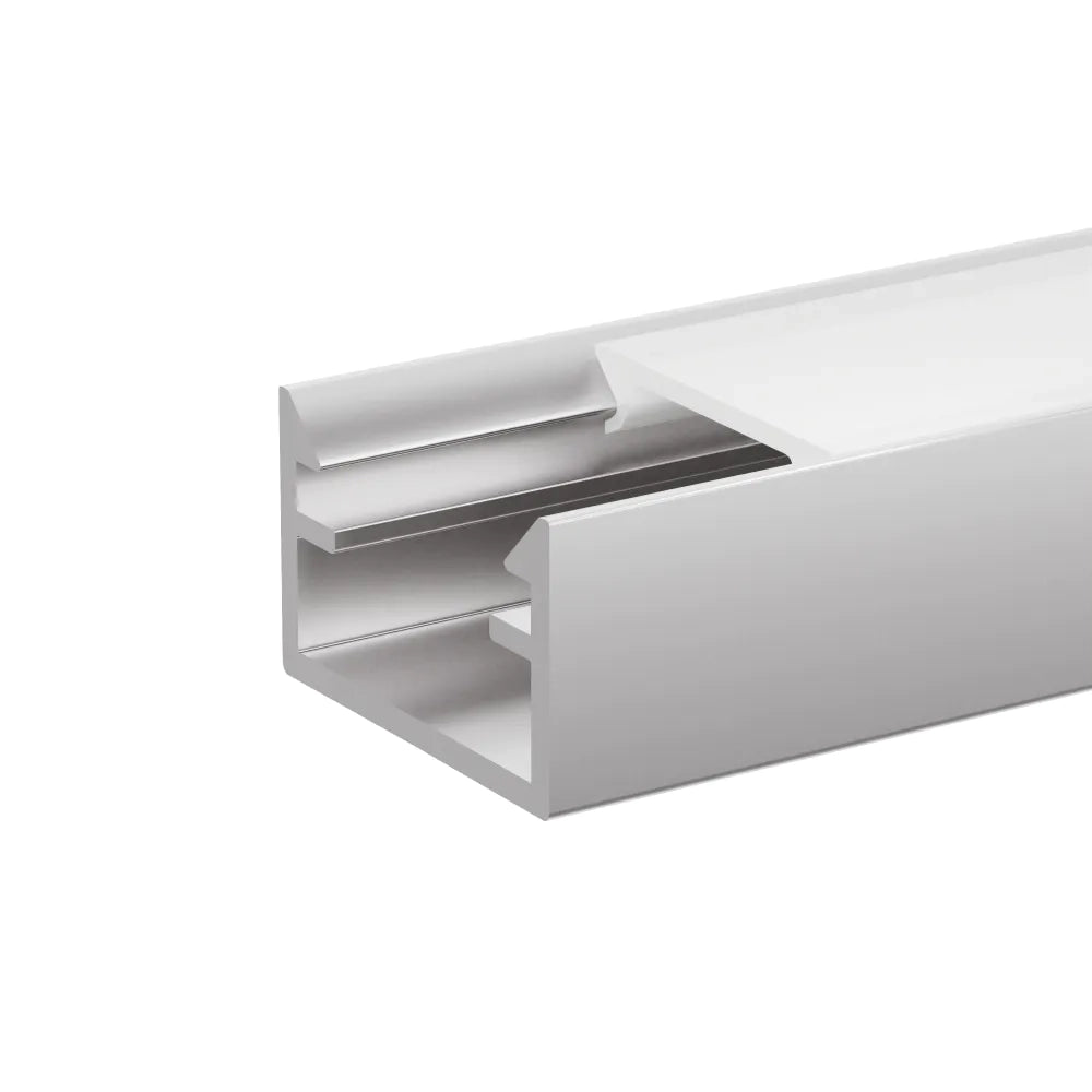 Profilo mini in alluminio silver 2m per striscia led